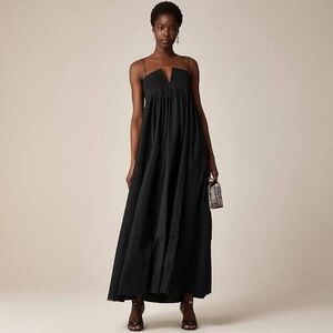 J. Crew Black Maxi Dress